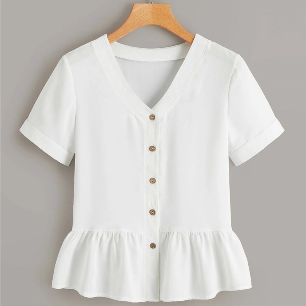 SOLDWhite blouse
